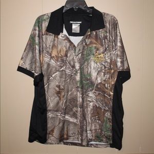 Real tree men’s polo